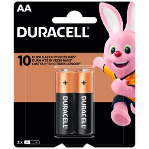Pila Alcalina DURACELL AA Paquete 2un