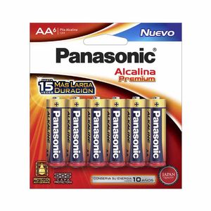 Pila Alcalína PANASONIC AA Blíster 6un