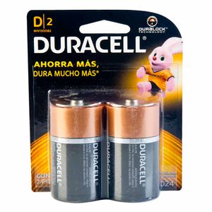 Pilas y baterias DURACELL Grandes Paquete 2Un