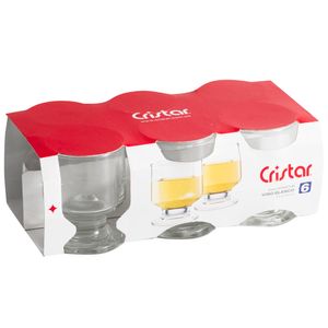 Set de Copas CRISTAR Can Lisa Vino 6un