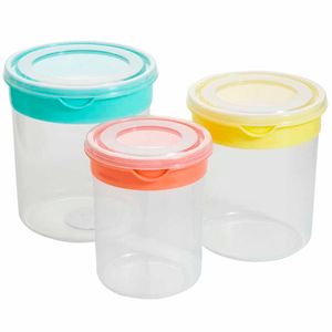 Set de Cánisters VIVA HOME Plastico 3un