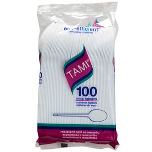 Cuchera Sopera DARNEL Blanco 16.5cm Paquete 100un