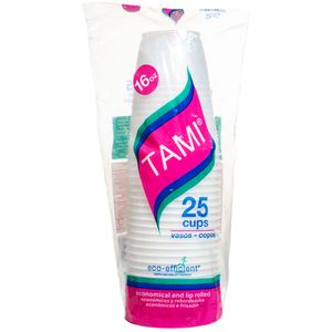 Vaso DARNEL Tami 16 Oz Traslucido Paquet 25un