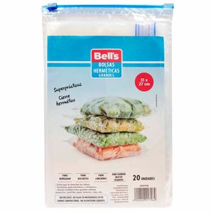 Bolsas Herméticas BELL'S Grande Paquete 20un