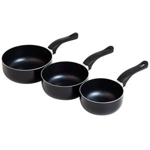 Set de Cacerolas VIVA HOME Negro 3pzas