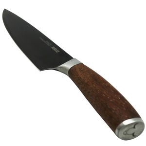 Cuchillo WAYU Parrillero Madera y Negro
