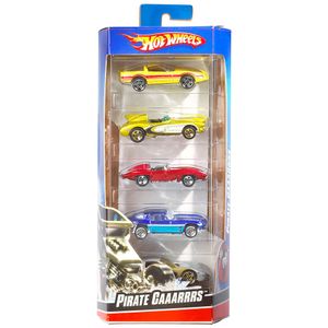 Autos HOT WHEELS Paquete 5un Surtido (Modelos Aleatorios)