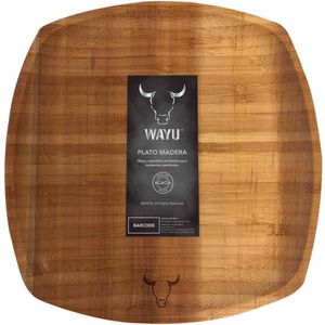 Plato de Madera WAYU