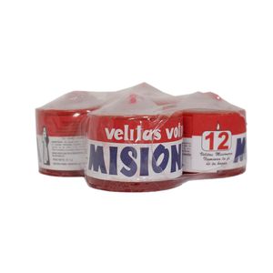 Vela Misionera MISIONERA Tipo 12CC Paquete 4un
