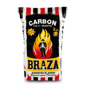 Carbón BRAZA Bolsa 2Kg