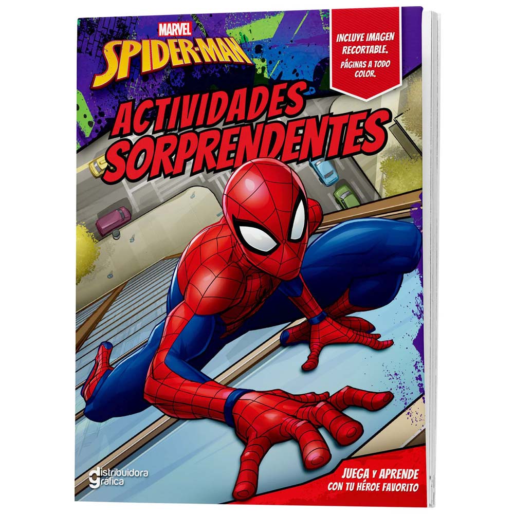 Cuaderno de Actividades Sorprendentes DGNOTTAS Spiderman | 399827