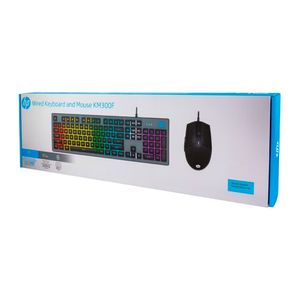 Teclado + Mouse Gamer HP Km300f Semi Mecánico