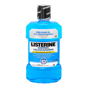 Enjuague Bucal Listerine Control Cálculo - Frasco 500 ML