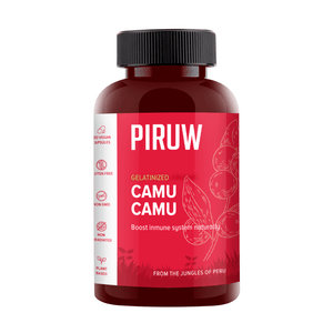 Camu Camu Premium Orgánico Piruw 100 Cápsulas Veganas