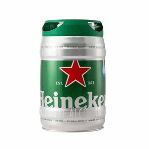 Cerveza Barril Heineken de 5 Litros