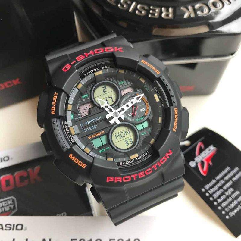 Reloj Casio G-Shock GA140-1A4 Para Hombre Analógico Digital