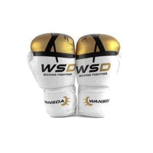 Guantes de Box 12 Onzas WSD Blanco