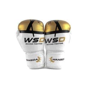 Guantes de Box 12 Onzas WSD Blanco