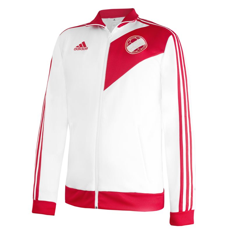 Casaca Adidas Unisex Gc8569 Peru Ci Trk Jkt Blanco Real Plaza