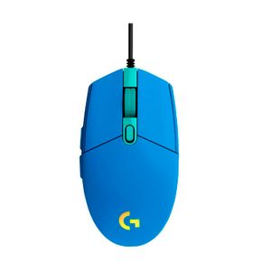 Mouse Gaming Logitech G G203 Lightsync RGB 8000 DPI 6 Botones Azul