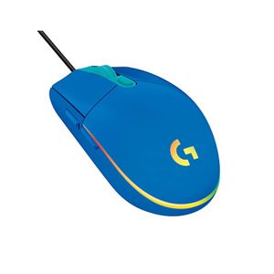 Mouse Gaming Logitech G G203 Lightsync RGB 8000 DPI 6 Botones Azul