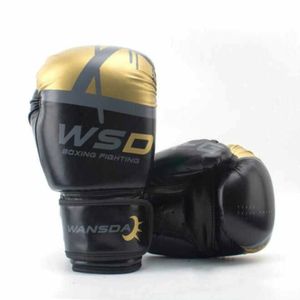 Guantes de Box 12 Onzas WSD Negro