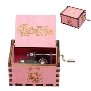 Caja Musical Sailor Moon Luz de Luna Rosado