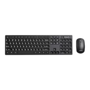 Combo Teclado y Mouse Inalámbrico Philips SPT6315 Negro