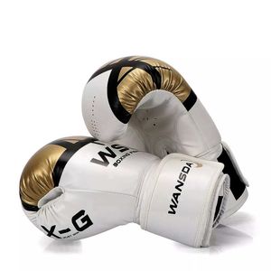 Guantes de Box 12 Onzas WSD Blanco
