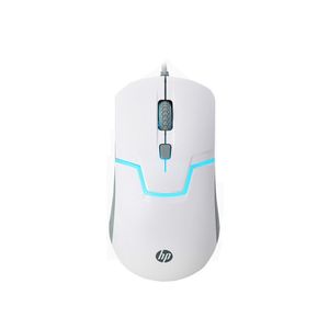 Mouse Gamer HP M100WT Blanco 4 Botones Retroiluminado