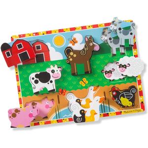 Rompecabeza Chunky Granja Melissa & Doug