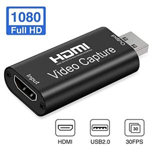 Capturador de Video HDMI USB 4K Transmisiones Profesionales