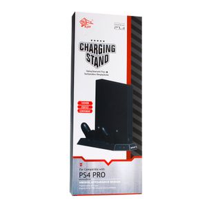 Charging Stand Cooling with 2 Fans Two Controllers Playstation 4