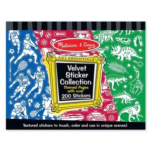 Pad Sticker Velvet Azul Melissa & Doug