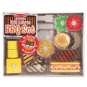 Set Barbacoa Pequeña de Madera Melissa & Doug