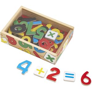 Imanes Madera de Numeros Melissa & Doug