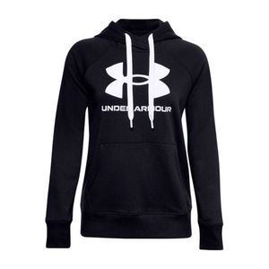 Polera Under Armour Mujer 1356318-001 Rival Fleece L Negro