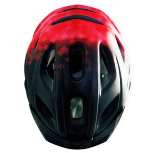 Casco de Bicicleta BKS para Adultos MTB Talla M Negro y Rojo