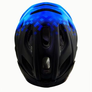 Casco de Bicicleta BKS para Adultos MTB Talla M Negro y Azul