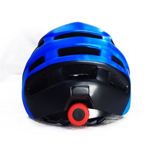 Casco de Bicicleta BKS para Adultos MTB Talla M Negro y Azul