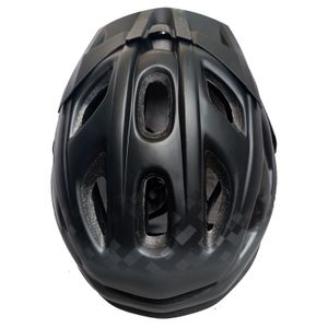 Casco de Bicicleta BKS para Adultos MTB Talla M Negro y Gris