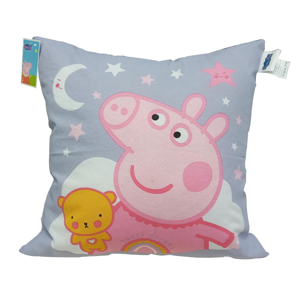 Cojin Peppa Pig Magia 40 x 40 cm Real Plaza