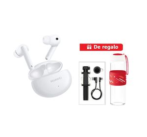 Audífonos Huawei Freebuds 4i Blanco + Selfie Stick + Cable USB-C + Tomatodo premium