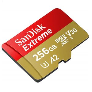 Memoria Sandisk Micro SD 256GB Extreme A2