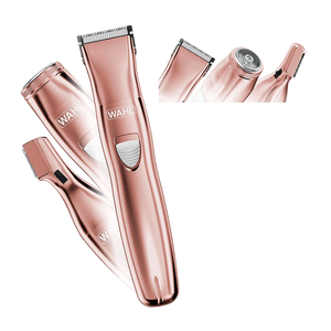 Kit de Afeitar Mujer con 3 cabezales WAHL 9865-2901 ROSADO