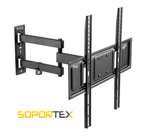 Rack Móvil Para Soportex TV 32 a 55 MTEX-3255 - Negro