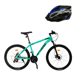 Bicicleta Aluminio Xclusive Aro 26 CN + Casco MTB Azul L