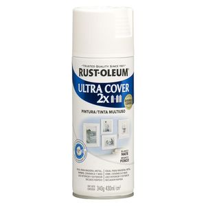 Aerosol Multiusos Rust Oleum Ultra Cover 2x Blanco Mate 340 gr