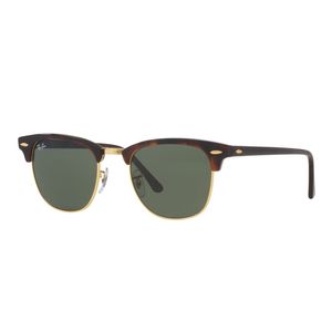 Lentes de Sol Ray Ban Clubmaster RB3016 W0366 Brown Tortuga 51mm