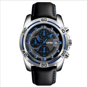 Reloj de Cuarzo Skmei 9156 Negro con Azul